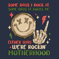 Some Days I Rock It Some Days It Rocks Me Either W Heavyweight Sweatshirt | Teevron