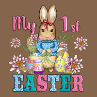 My First Easter With Baby Bunny And Eggs Premium Tee | Teevron