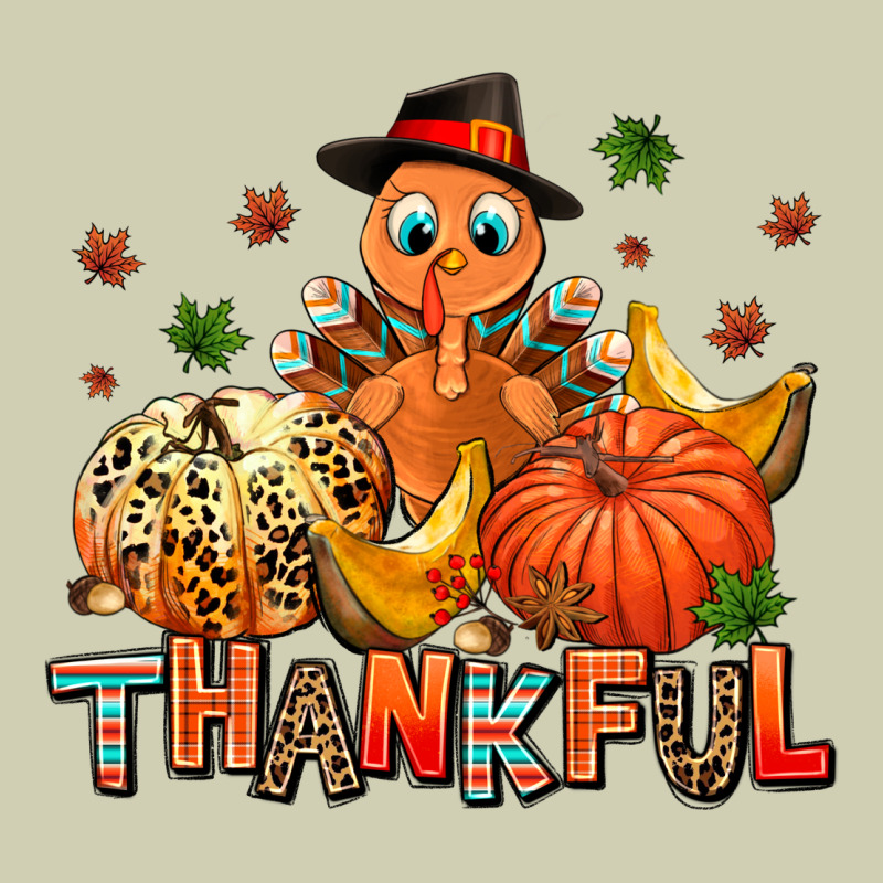 Thankful Pumpkins And Turkey Heavy Core Tee by AdoDesignShop | Teevron