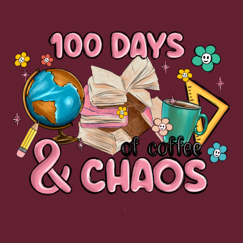 100 Days Of Coffe And Chaos Classic Tee by MaliasSmallBusiness | Teevron