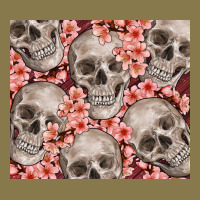 Skulls And Flowers Premium Hoodie | Teevron