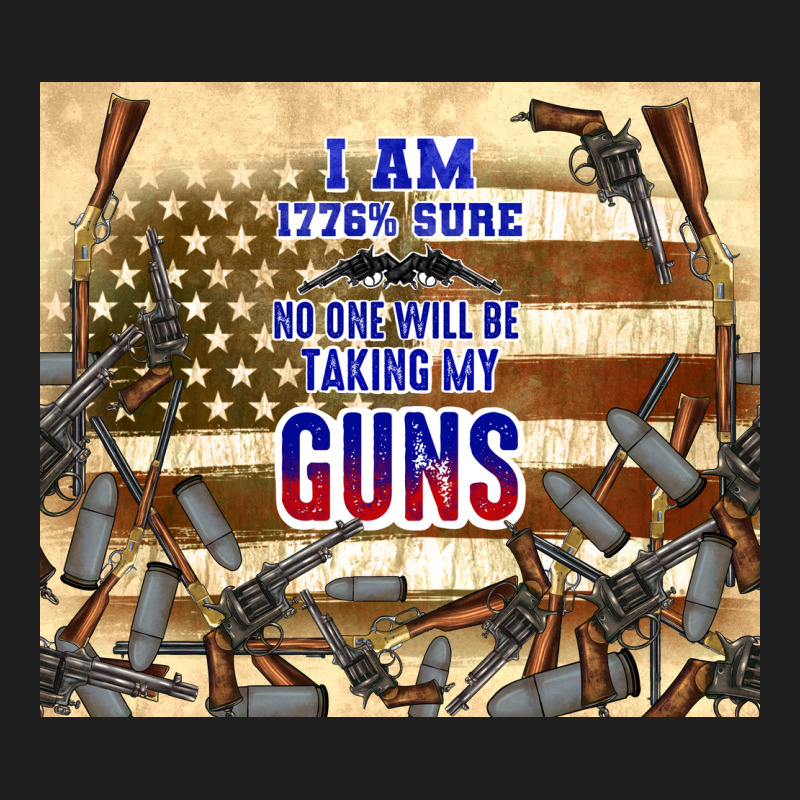 No One Will Be Taking My Guns Heavyweight Hoodie by TumblerDesignByShophia | Teevron