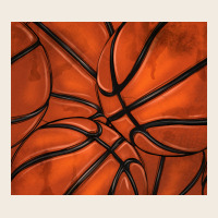 Distressed Basketball Pattern Premium Sweatshirt | Teevron