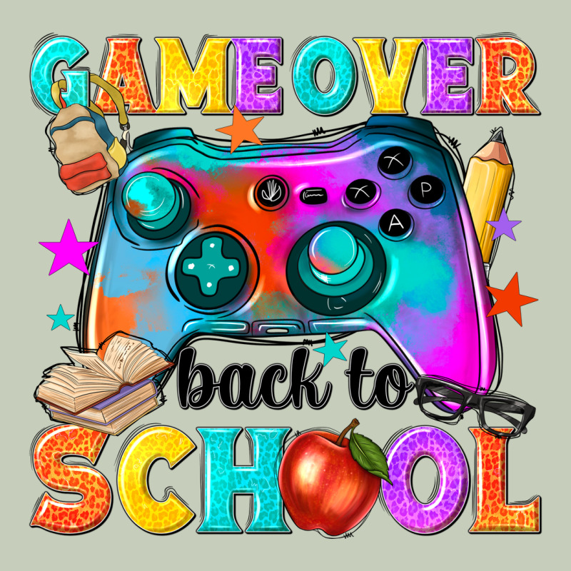 Game Over Back To School Long Sleeve Tee by NancyCooperArtShop | Teevron