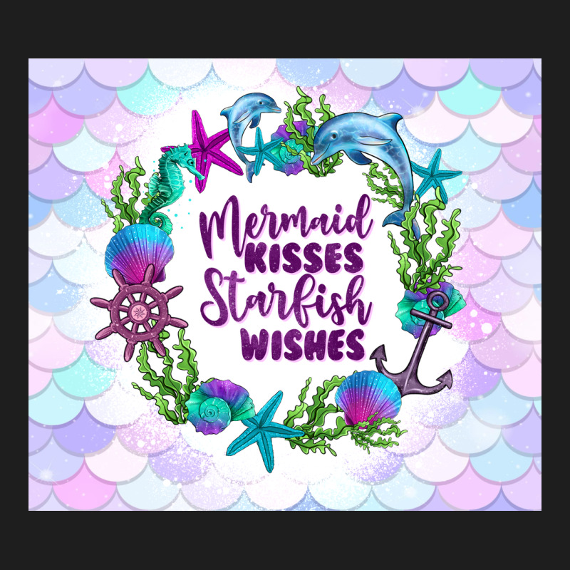 Mermaid Kisses Starfish Wishes Heavyweight Hoodie by TumblerDesignByShophia | Teevron