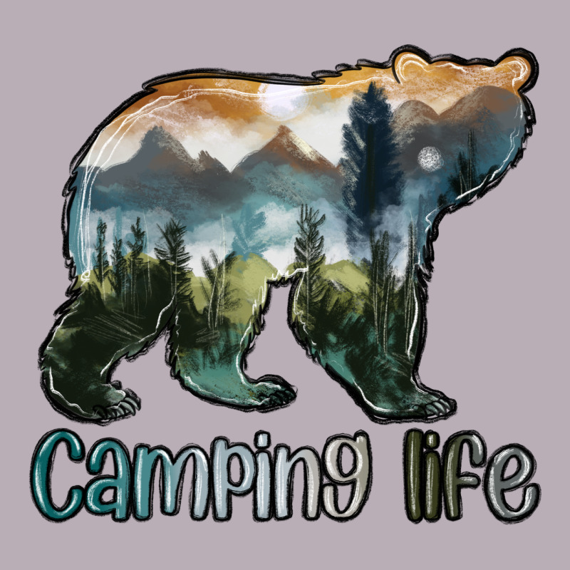 Camping Bear Vintage Tee by MaliasSmallBusiness | Teevron