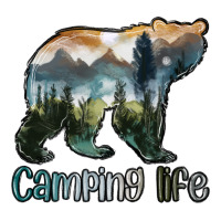 camping bear | Teevron