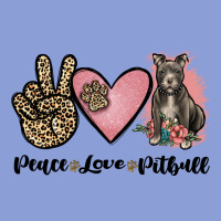 Peace Love Pitbull Long Sleeve Tee | Teevron