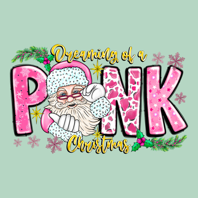 Dreaming Of A Pink Christmas Classic Tee by CowhideDigitalArt | Teevron