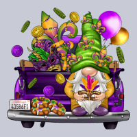 Mardi Gras Gnome On The Truck Heavyweight Hoodie | Teevron