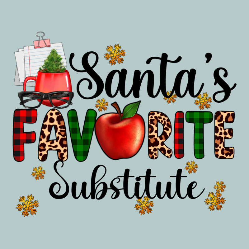 Santa's Favorite Substitute Heavy Core Tee by AdoDesignShop | Teevron