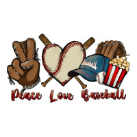Peace love Baseball | Teevron