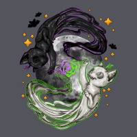 Magical Cats Ghost With Moon Halloween Vintage Hoodie | Teevron