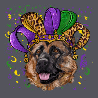 Mardi Gras Hat German Shepherd Vintage Hoodie | Teevron