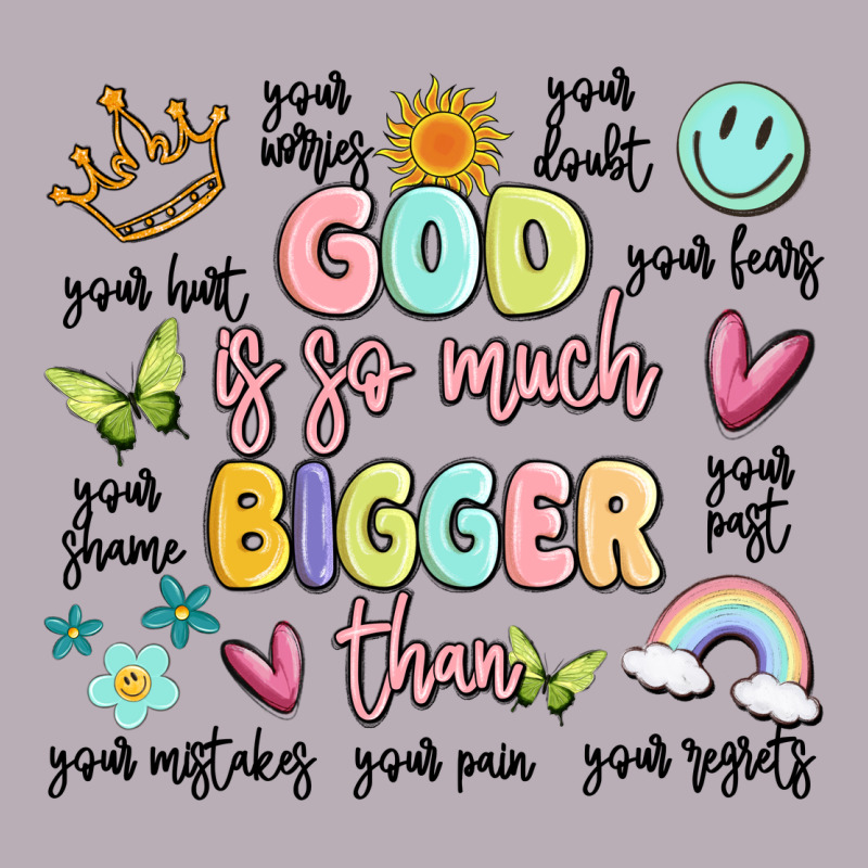 God Is So Much Bigger Than Malia Vintage Tee by MaliasSmallBusiness | Teevron