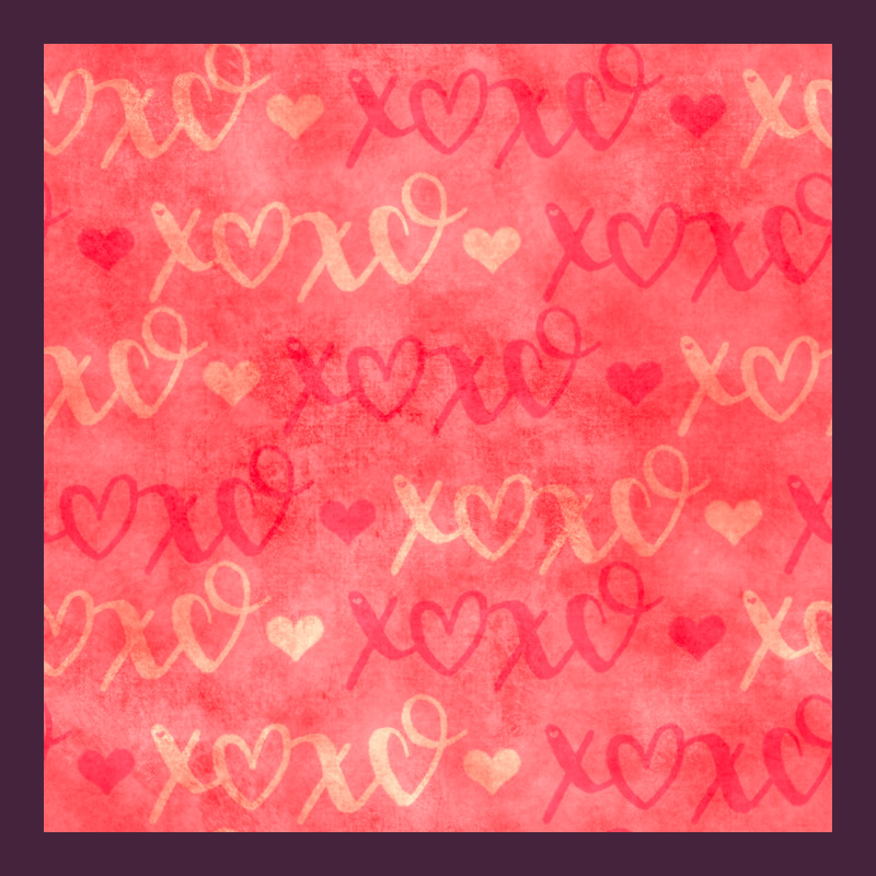 Valentines Day Xoxo Seamless Pattern Premium Tee by BundleAndBundleShop | Teevron