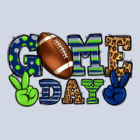 Game Day Green And Blue Team Color Premium Sweatshirt | Teevron