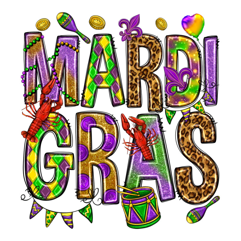 Mardi Gras Heavyweight Hoodie by HowdyJamesFarm | Teevron