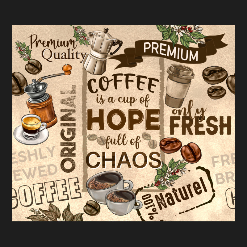 Coffee Is A Cup Of Hope Heavyweight Hoodie by TumblerDesignByShophia | Teevron