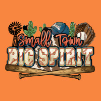 Small Town Big Spirit Baseball Premium Sweatshirt | Teevron