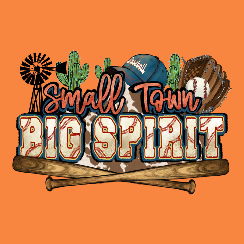 Small Town Big Spirit Baseball Premium Sweatshirt by HowdyJamesFarm | Teevron