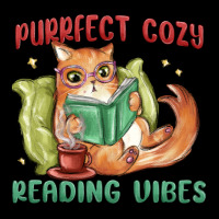 Purrfect Cozy Reading Vibes Heavyweight Sweatshirt | Teevron