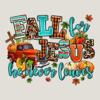 Fall For Jesus He Never Leaves Heavy Core Tee | Teevron