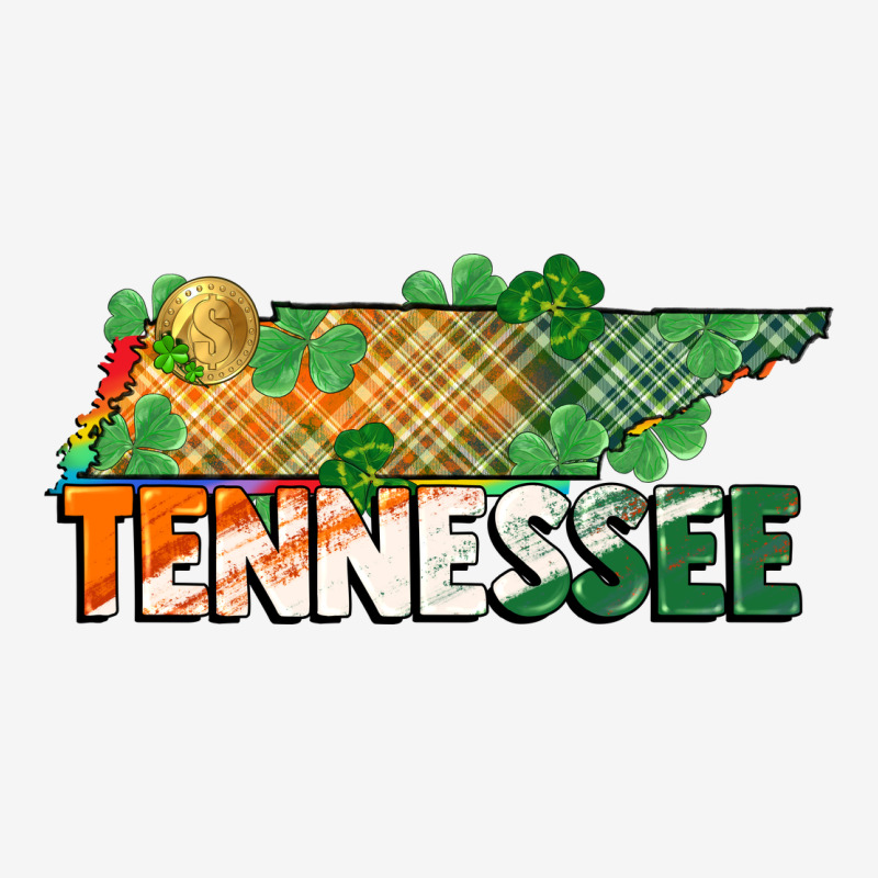 Tennessee Map St Patrick's Day Urban Hoodie by FaDigitalArtStudio | Teevron