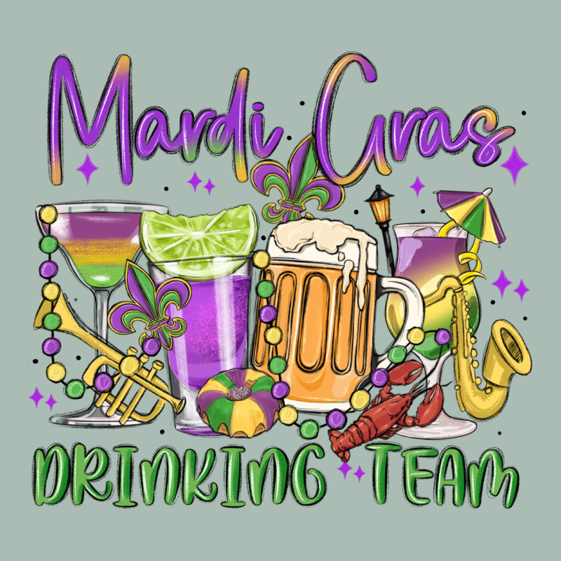 Mardi Gras Drinking Team Classic Tee by MaliasSmallBusiness | Teevron