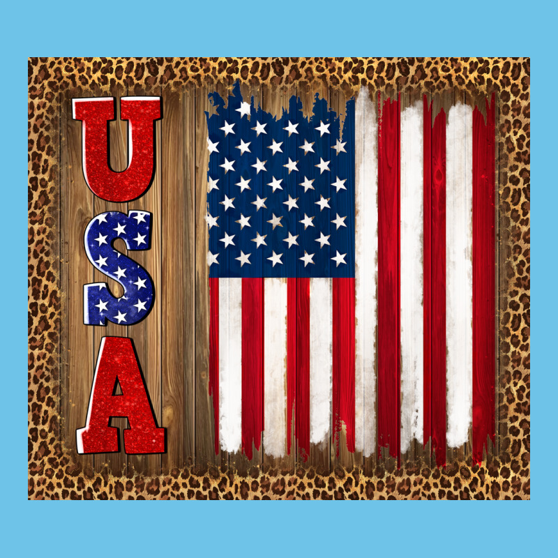 America Usa Flag Tumbler Premium Sweatshirt by TumblerDesignByShophia | Teevron