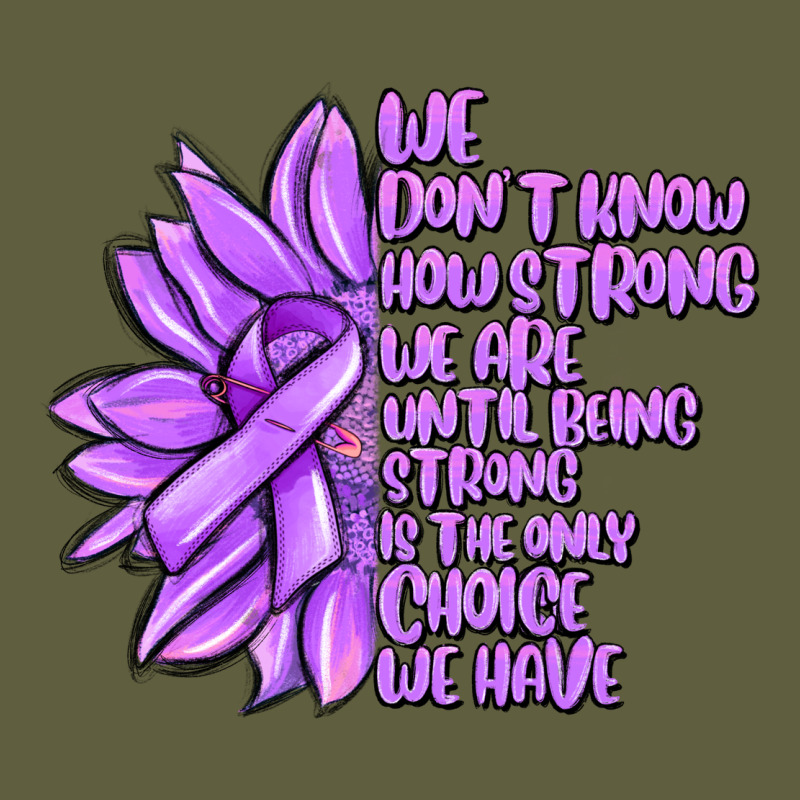 Purple Pancreatic Cancer Sunflower And Cancer Ribb Vintage Tee by MaliasSmallBusiness | Teevron