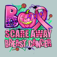 Halloween Boo With Cancer Ribbon Breast Cancer Sca Heavy Core Tee | Teevron