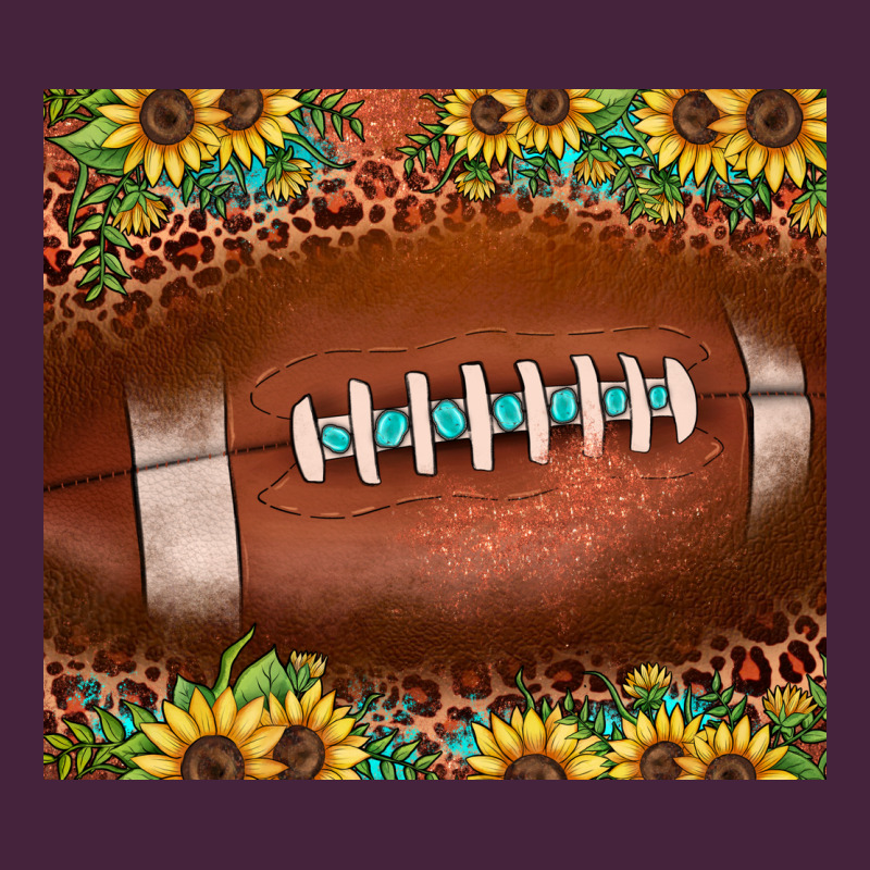 Football Leopard Turquoise Sunflower Premium Tee by JahusDesignShop | Teevron