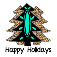 Happy Holidays Tree Zipper Hoodie | Teevron
