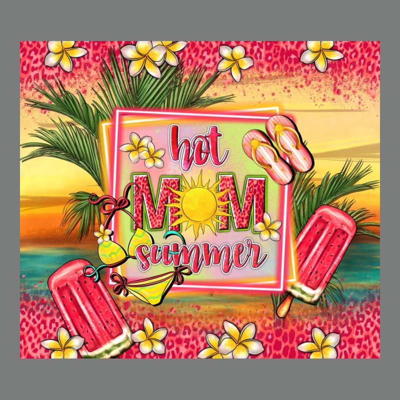 Hot Mom Summer Premium Hoodie by TumblerDesignByShophia | Teevron