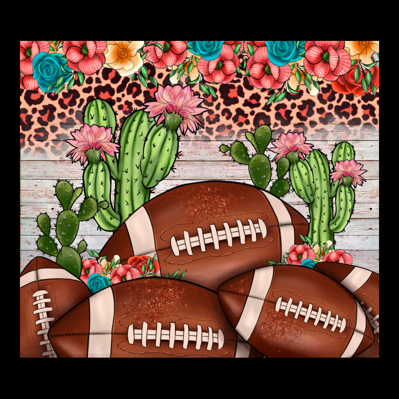 Football Leopard Cactus Premium Tee by JahusDesignShop | Teevron