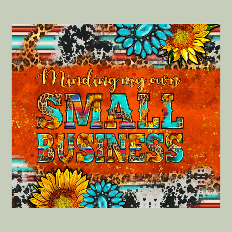 Minding My Own Small Business Ladies Tee by HRA Design Shop | Teevron