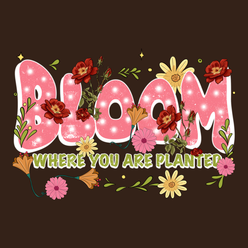 Bloom Where You Are Planted Heavy Core Tee by JahusDesignShop | Teevron