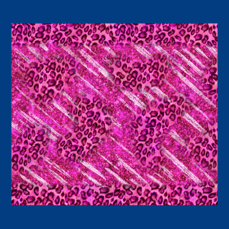 Pink Glitter With Leopard Pattern Premium Sweatshirt by TumblerDesignByShophia | Teevron