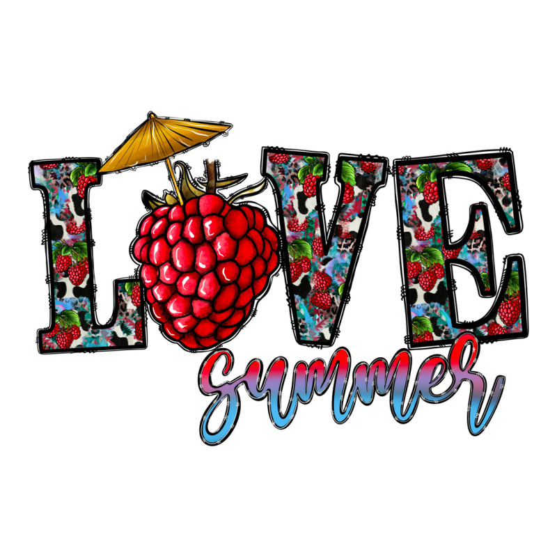 Love Summer Ladies Tee by CowhideDigitalArt | Teevron