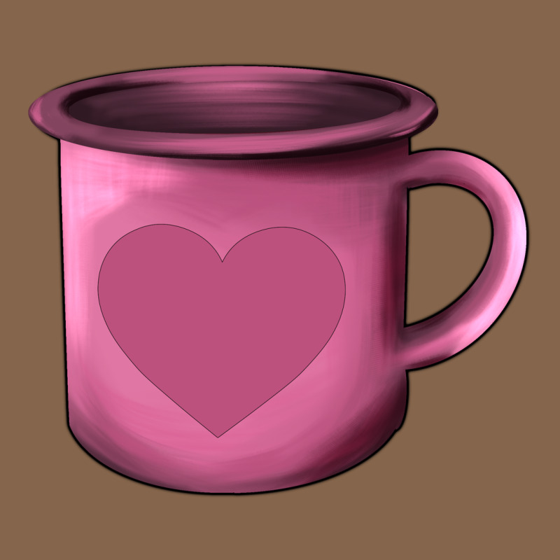 Valentine's Day Heart Mug Premium Tee by AdoDesignShop | Teevron