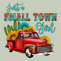 Just A Small Town Girl With Car Ladies Tee | Teevron