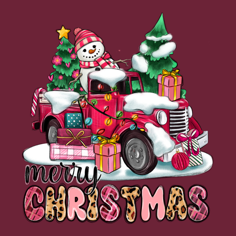 Pink Merry Christmas Long Sleeve Tee by MaliasSmallBusiness | Teevron