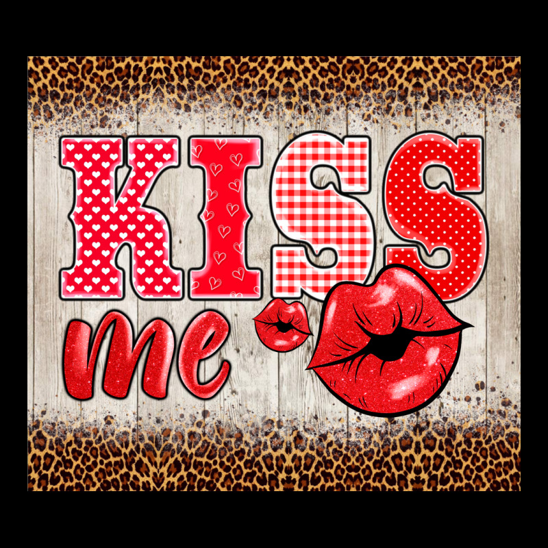 Valentine's Day Kiss Me Heavy Core Tee by BarkalooDesign | Teevron