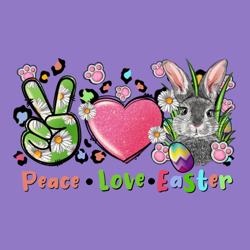 Peace Love Easter Bunny Urban Hoodie by FaDigitalArtStudio | Teevron