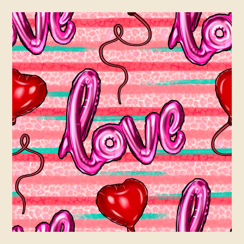 Valentines Day Heart And Love Balloons Seamless Pattern Premium Tee by BundleAndBundleShop | Teevron