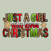 Just A Girl Who Loves Christmas With Cookies Ladies Tee | Teevron