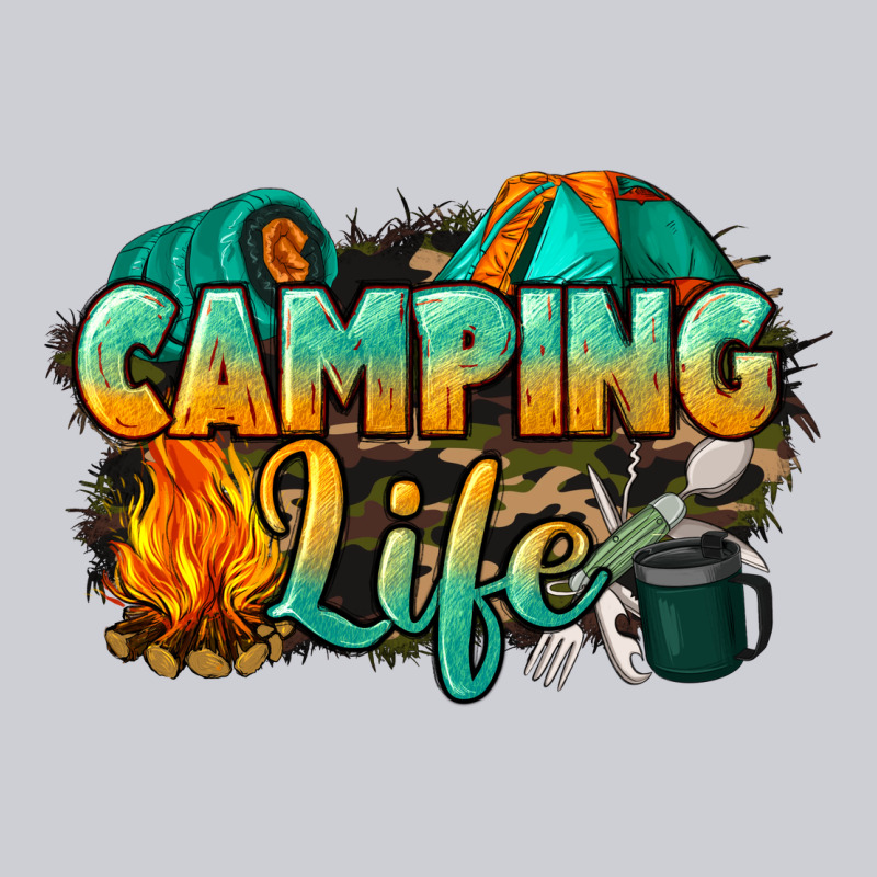 Camping Life Heavyweight Sweatshirt by NancyCooperArtShop | Teevron
