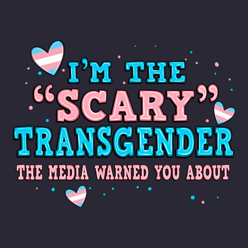Im Scary Transgender The Media Warned You About Vintage Tee by JahusDesignShop | Teevron