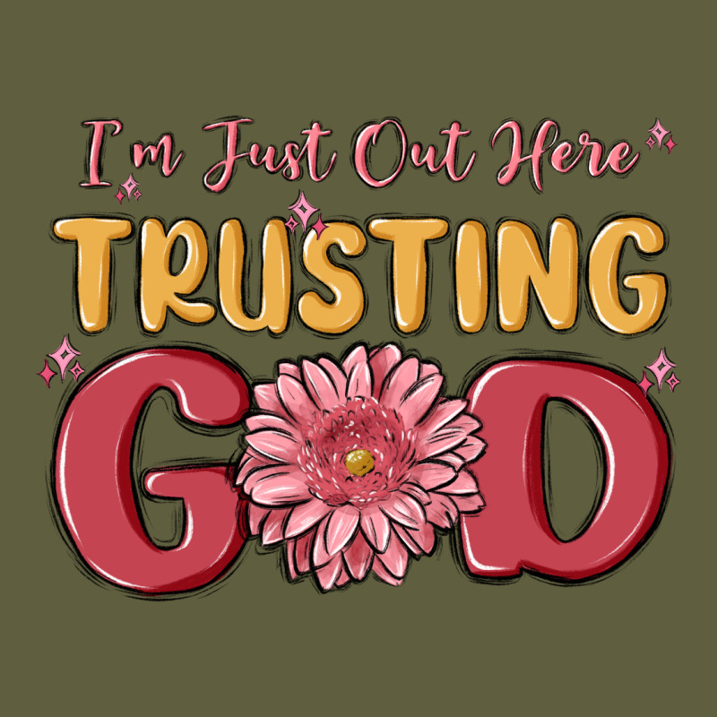 I’m Just Out Here Trusting God Vintage Tee by MaliasSmallBusiness | Teevron